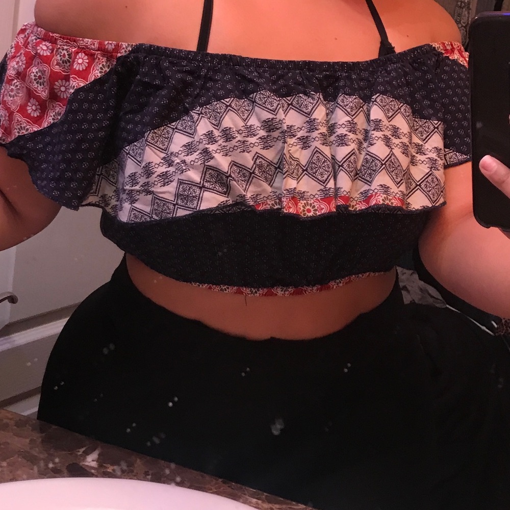 Bandana crop top